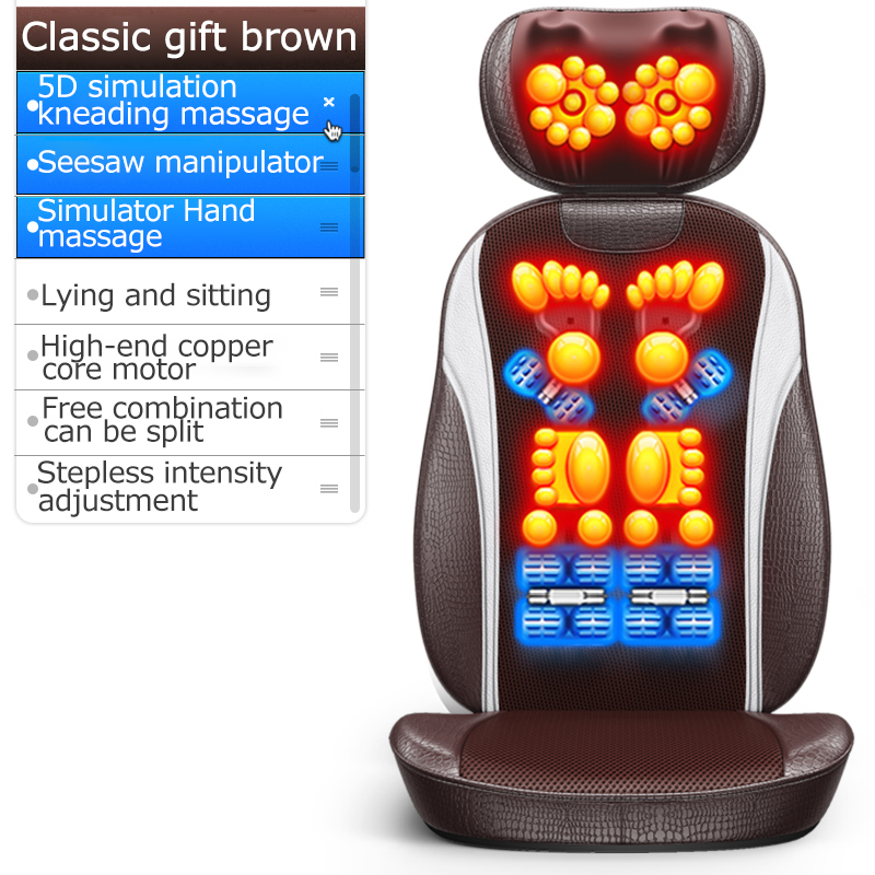 BENBO automatic massage chair mat pad fullbody Portable massage chair