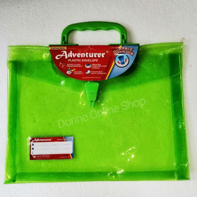 Adventurer Expanding Envelope with handle Long, Short Expandable
