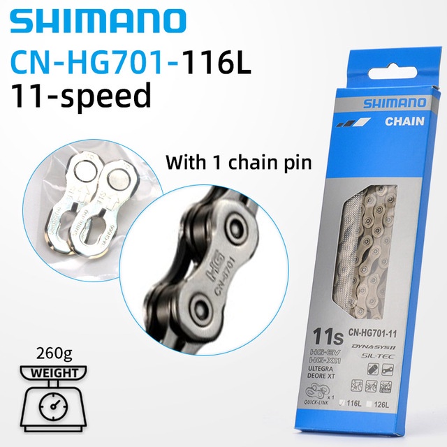 SHIMANO Bicycle Chain 6/7/8/9/10/11/12 Speed Bike Chain for MTB Road