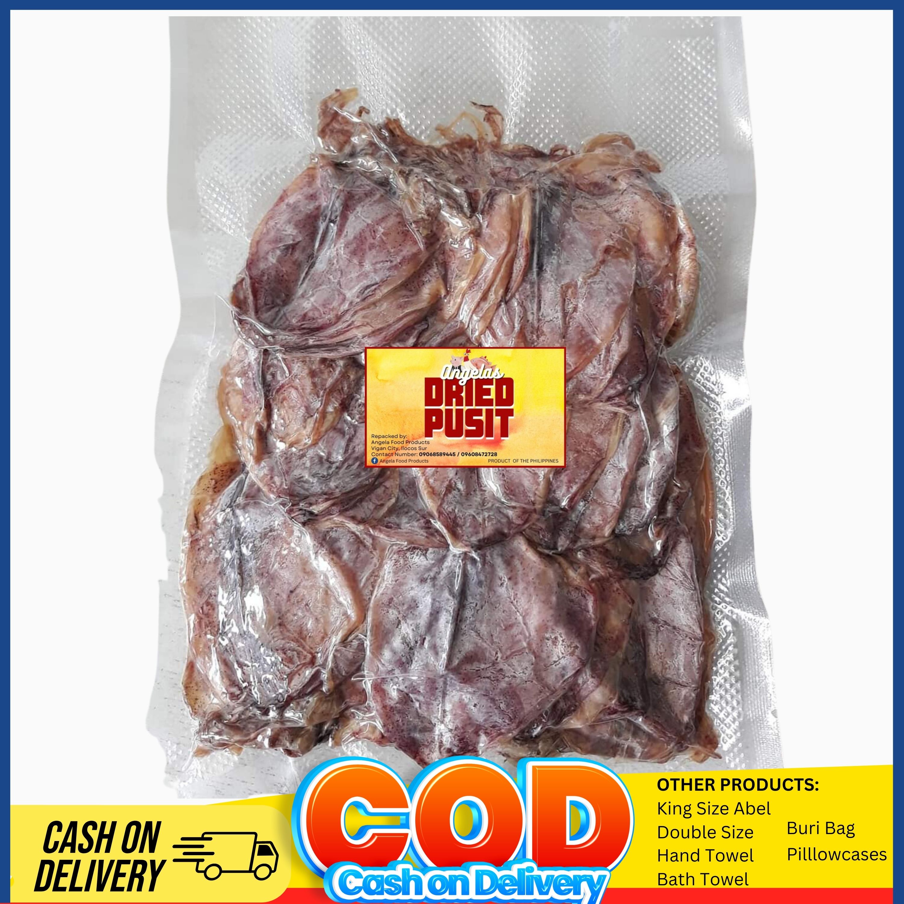 Dried Pusit Lapad/Squid Dried Fish Danggit Cebu Pasalubong Items