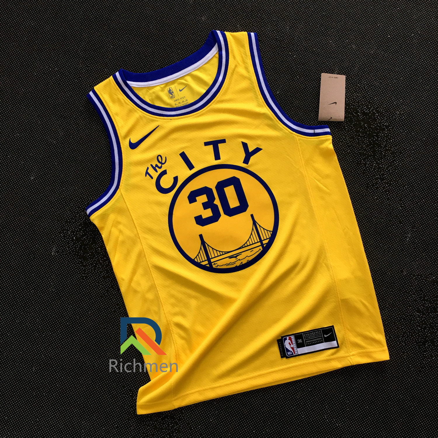 New York, February 21, 2017: Replica Jerseys Of Curry Of Golden State  Warriors On Sale In The NBA Store In Manhattan. Stock Photo, Picture and  Royalty Free Image. Image 77284649.