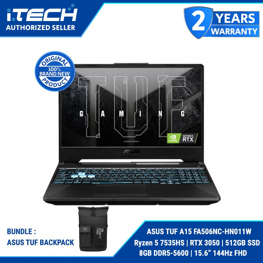 ASUS TUF A15 FA506NC-HN011W Graphite Black 144Hz