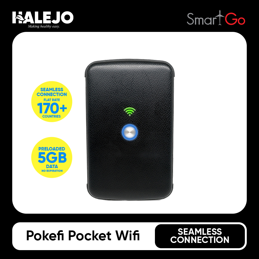 新品 SmartGo POKEFi (ポータブルWi-Fi/4G-LTE) POKEFI LATEST VERSION w/ 100+ Countries- TYPE C VERSION with 5gb