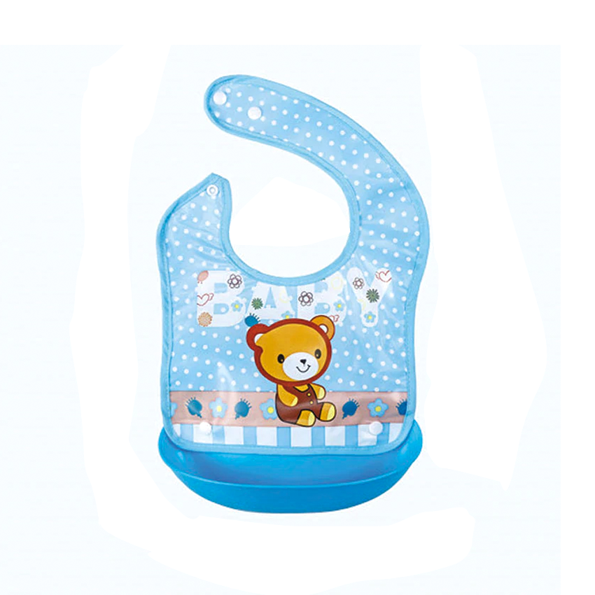 silicone feeding bib