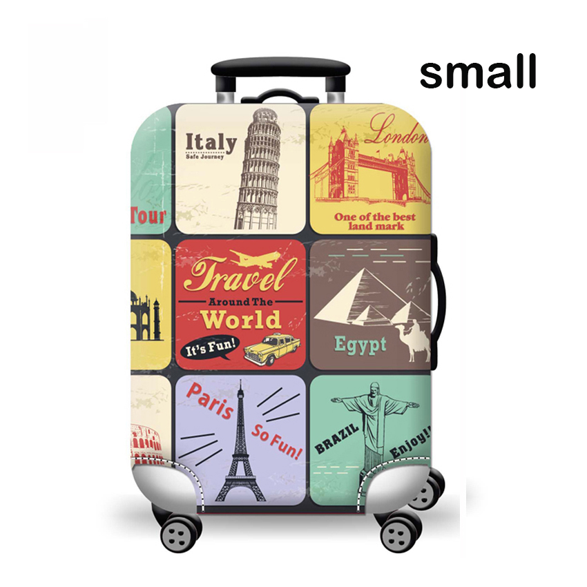 personalized luggage cover face