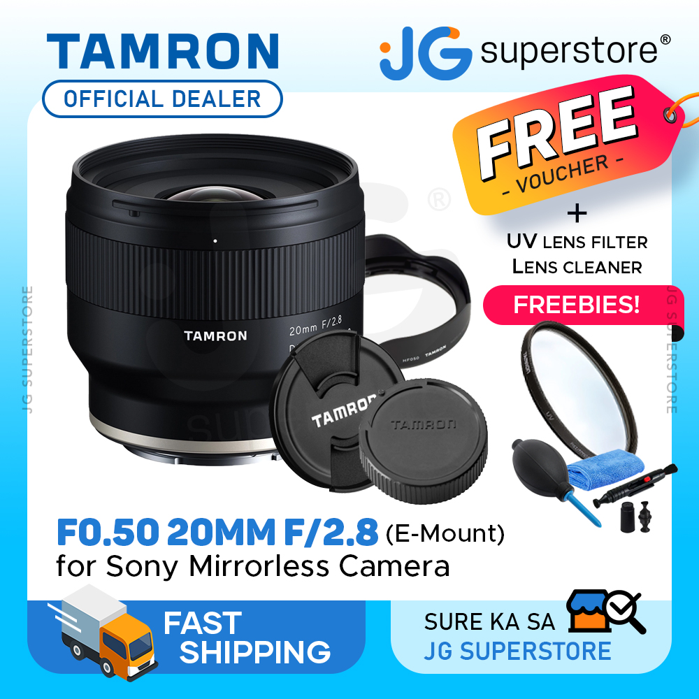 Tamron 20mm f/2.8 Di III OSD M 1:2 Lens (E-Mount) for Sony