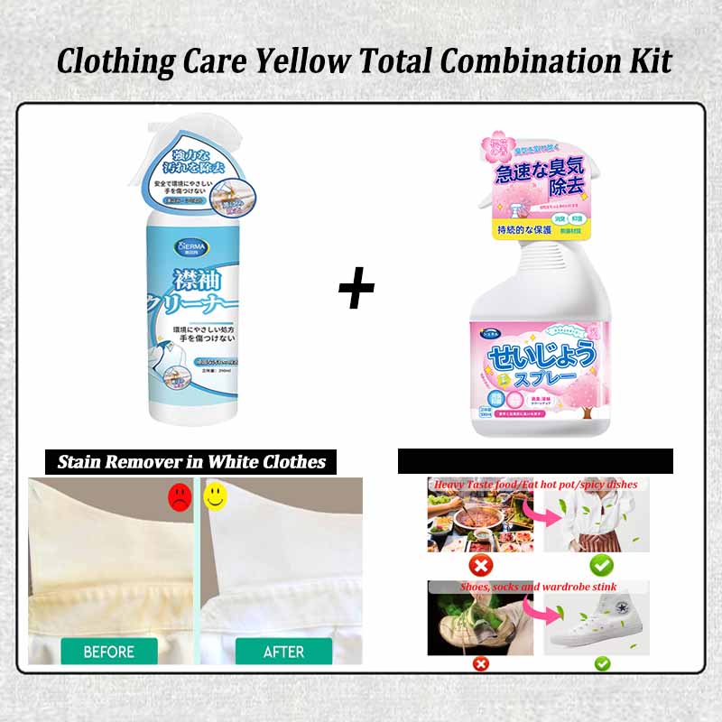 Japan Stain Remover in White Clothes White Coat White Trousers Stain