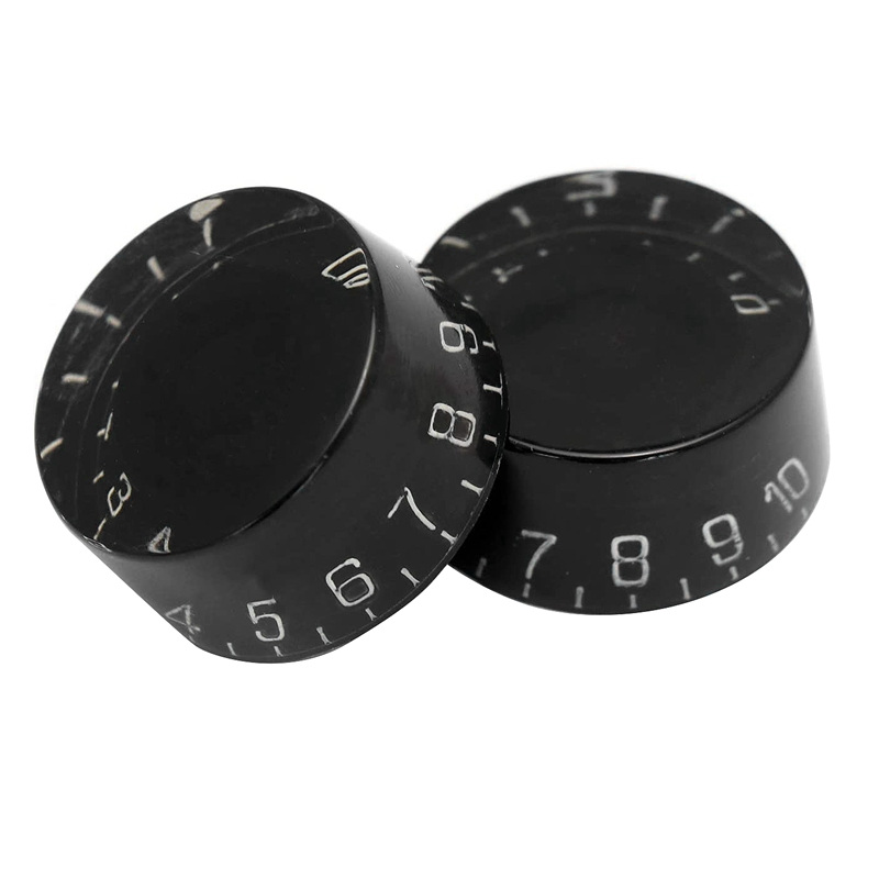4Pcs Electric Guitar Top Hat Knobs Speed Volume Tone Control Knobs Compatible for Les Paul LP Style Guitar