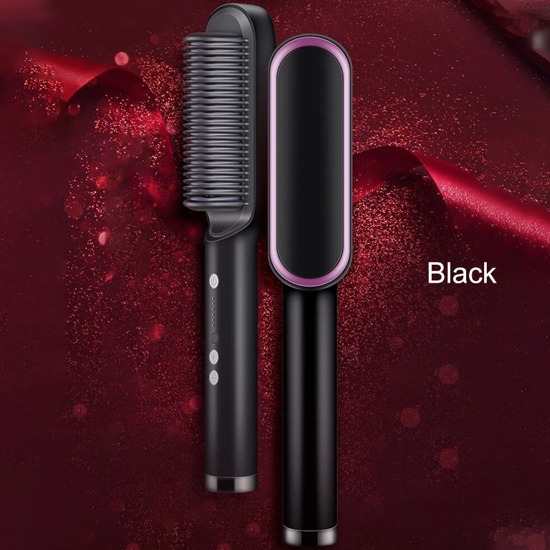 【Local Warehouse】OhFulls Hair Straightener Comb Latest 2In1 Hair