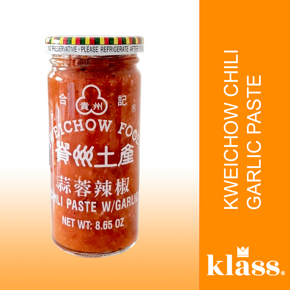 Kweichow Chili Paste with Garlic 245g Lazada PH