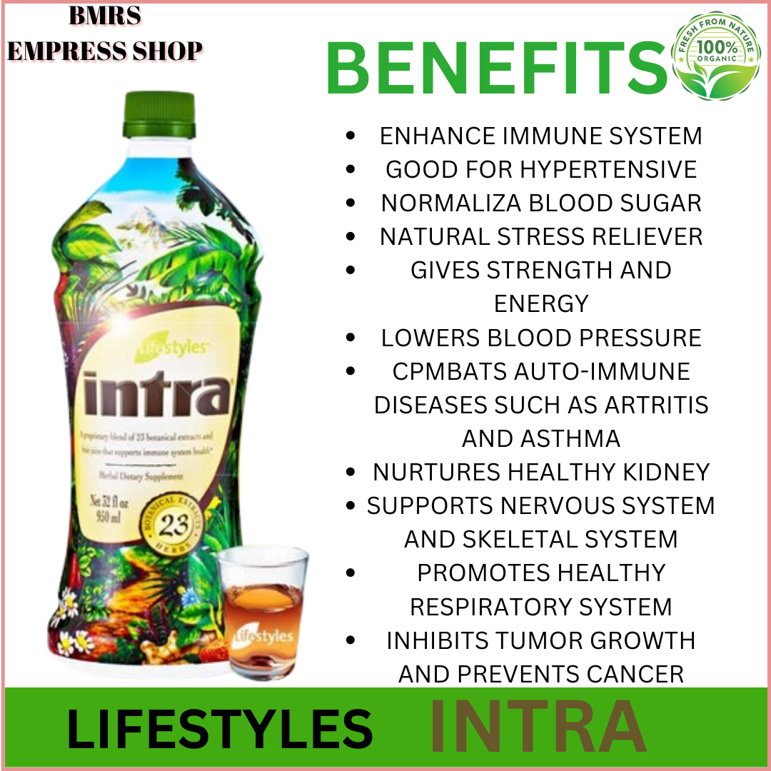 Intra Herbal Juice Drink Canada Energy Drink Immune Booster and Body