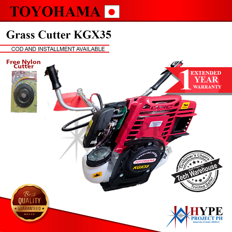 TOYOHAMA Gas powered Grass Cutter 4 Stroke | Lazada PH