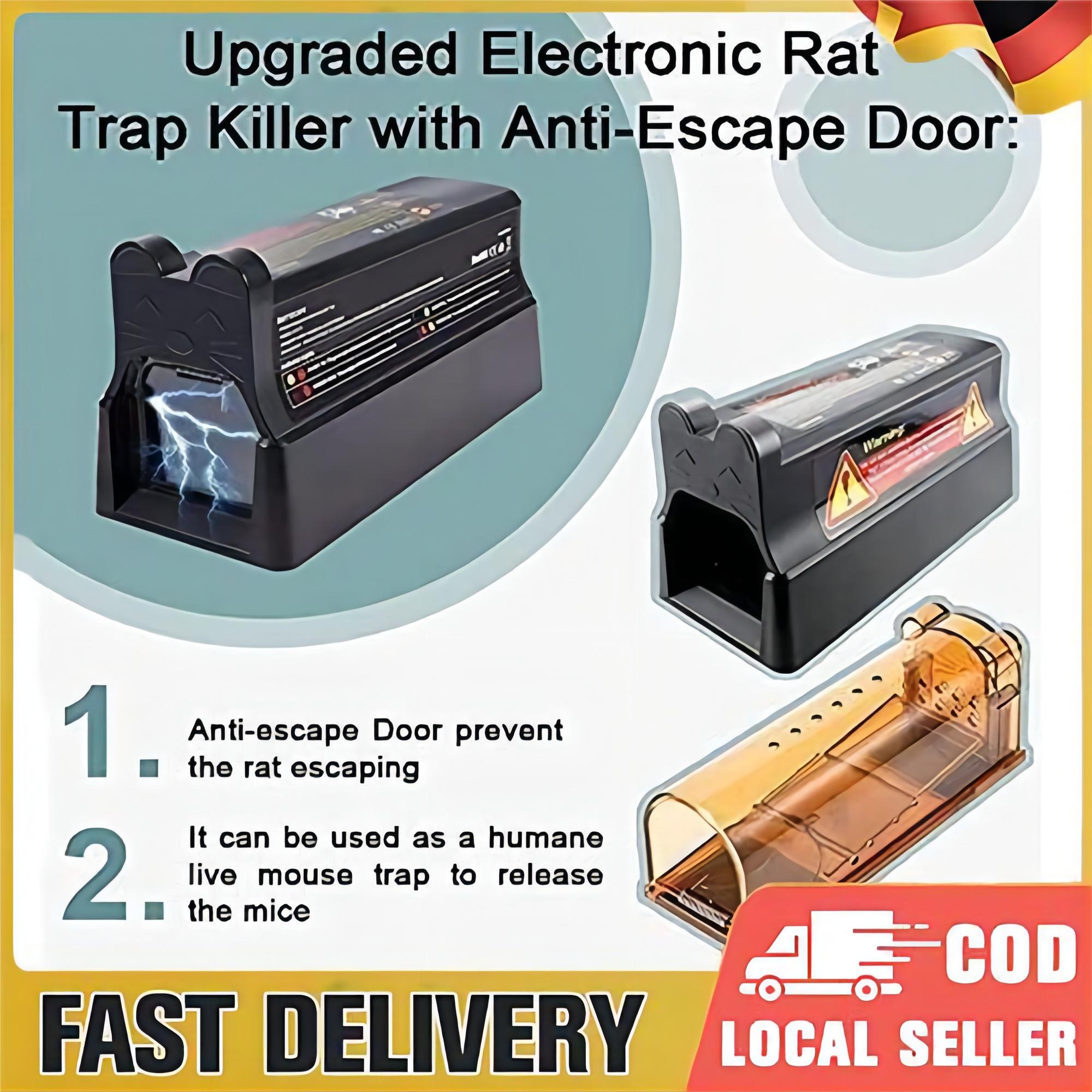 Upgraded Extra Large Electronic Rat Zapper That Kill Instantly Ultra