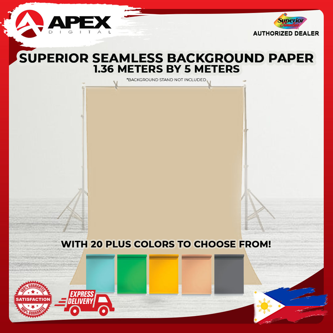 Superior Photography Background Seamless Paper Roll ( by 5m /  by  ) | Lazada PH