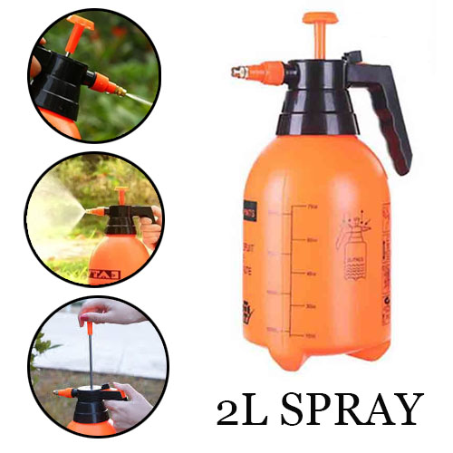 2 Liter Sprayer Disinfectant Sprayer Pressure Spray Garden Spray Bottle ...