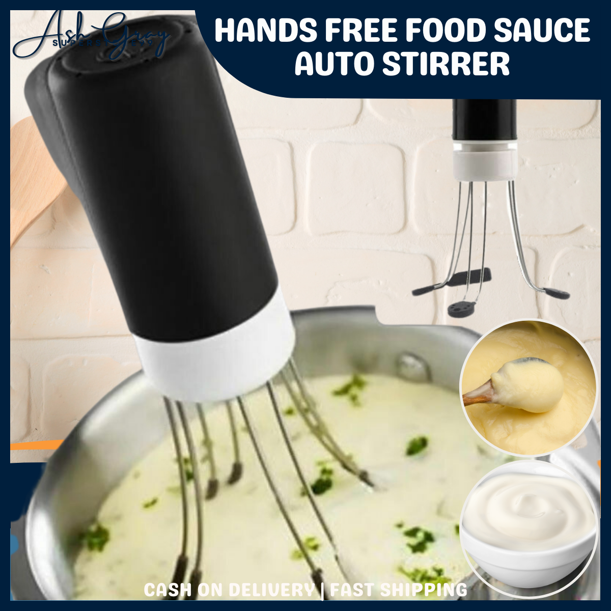 Cordless Stir Crazy Stick Blender mixer Automatic Hands Free Kitchen Utensil  Food Sauce Auto Stirrer Blender