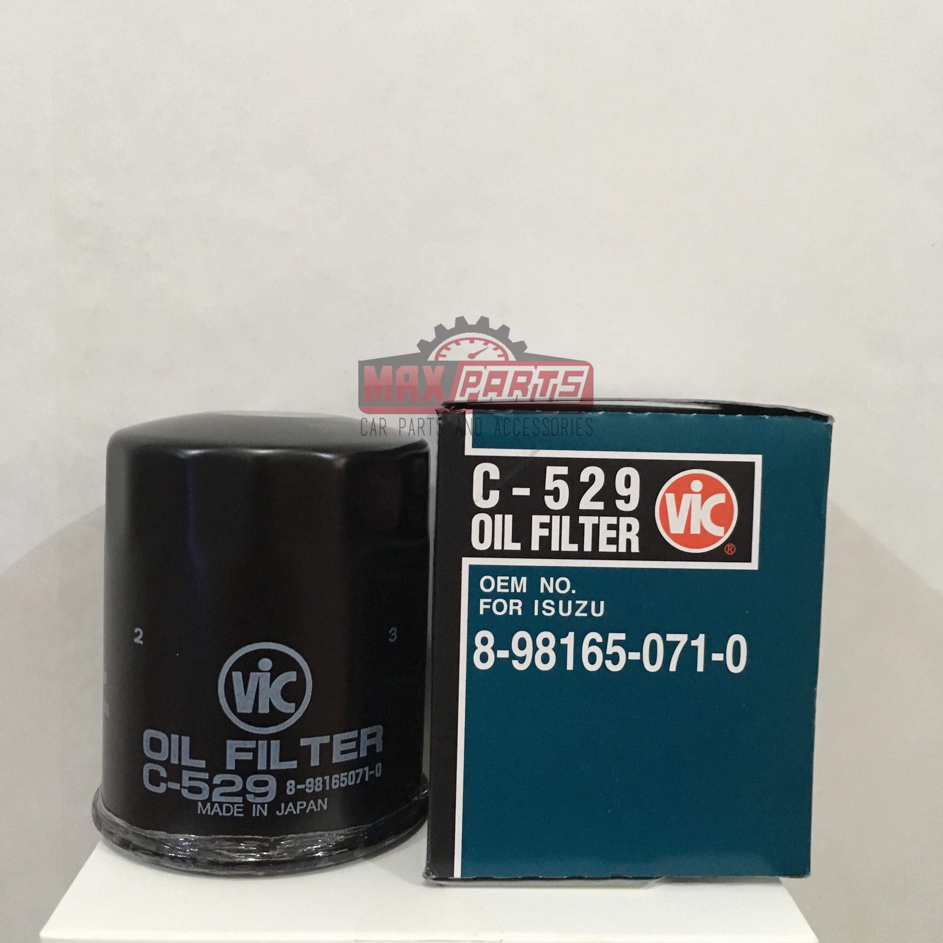 Authentic Vic C Oil Filter Japan For Isuzu Mux Alterra Dmax | My XXX ...