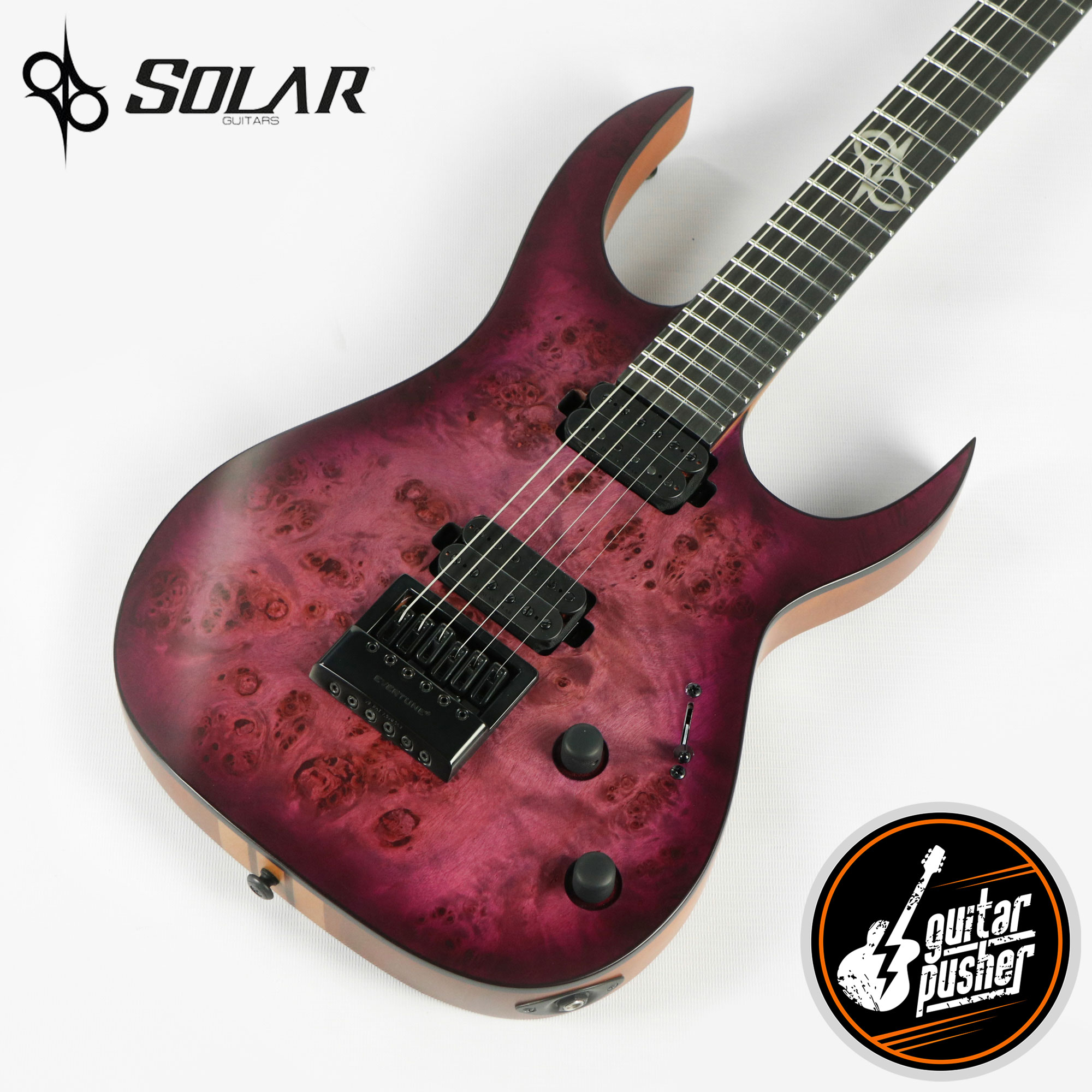 Solar Guitars S1.6PP Poplar Purple Burst Matte Electric Guitar Lazada PH