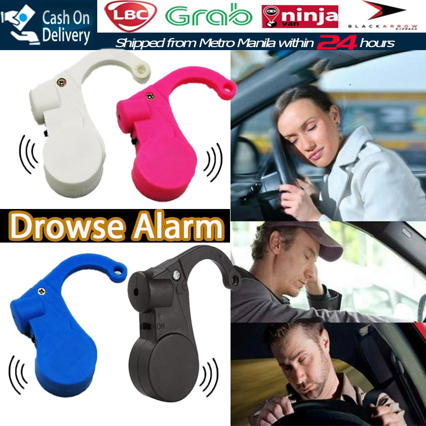 Car Driver Safety Driving Alarms Sleepy Reminder Ear Hook Lazada PH