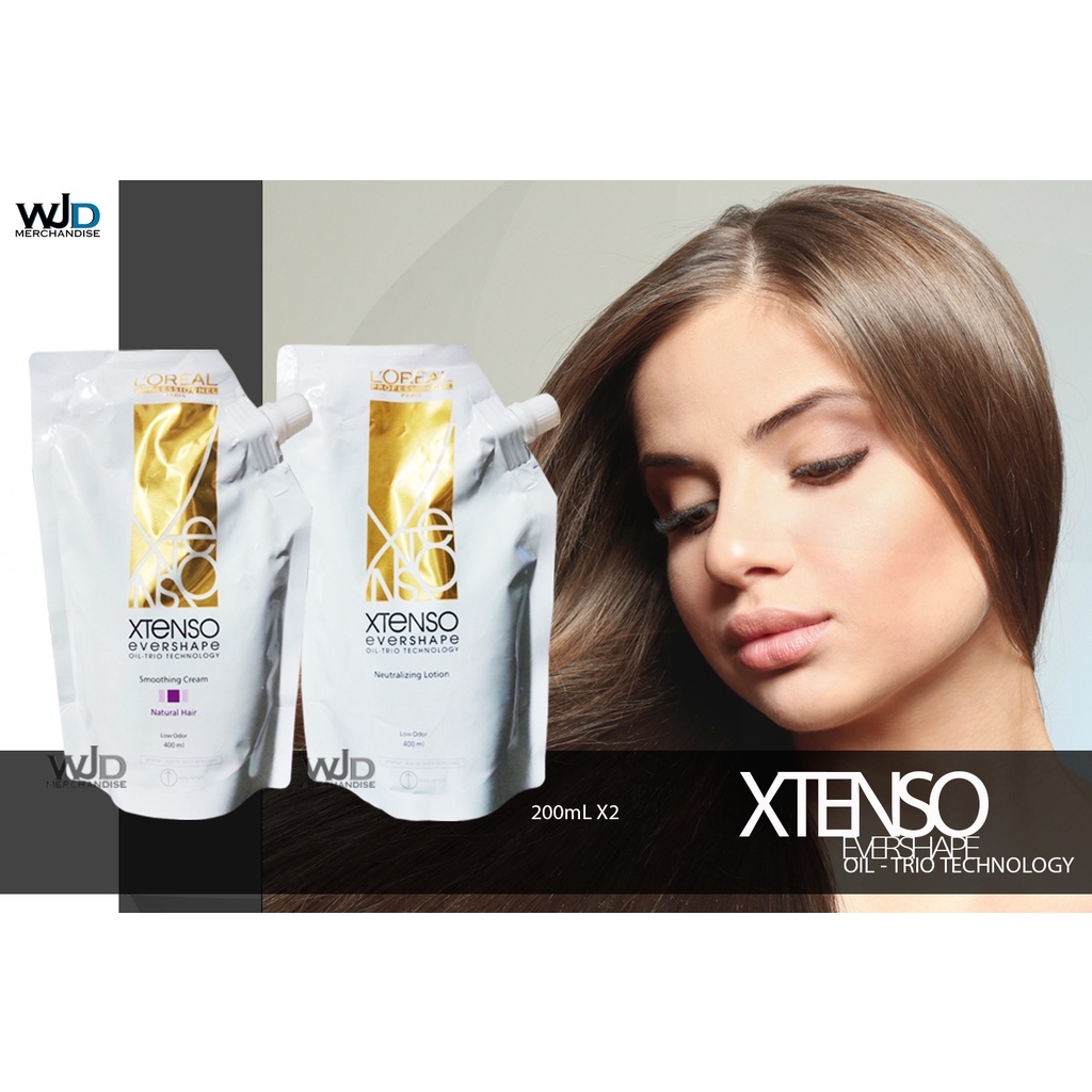 Loreal Evershape Oiltrio Hair Rebonding Set For Natural Hair 400ml