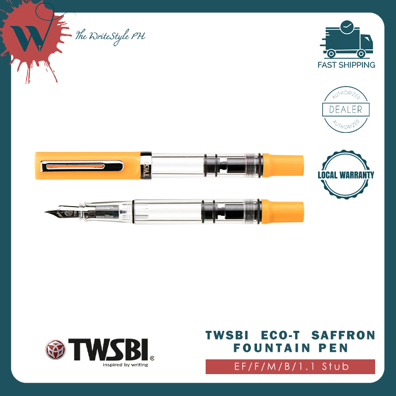 TWSBI ECO-T Saffron Fountain Pen Lazada PH