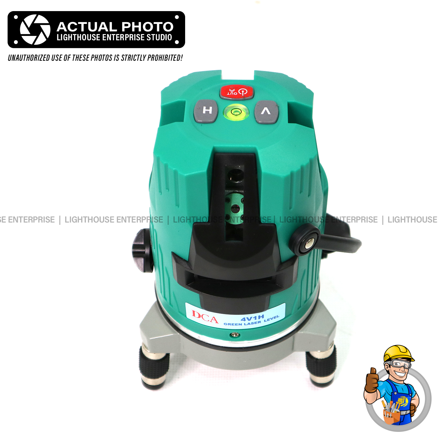 Nivel Laser Recargable Verde 3R - AFF11-41 DCA