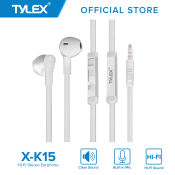 Tylex X-K15 Luxury Rubber Coated Headset with Microphone