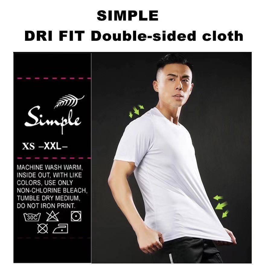 Simple drifit Double-sided clotht t 