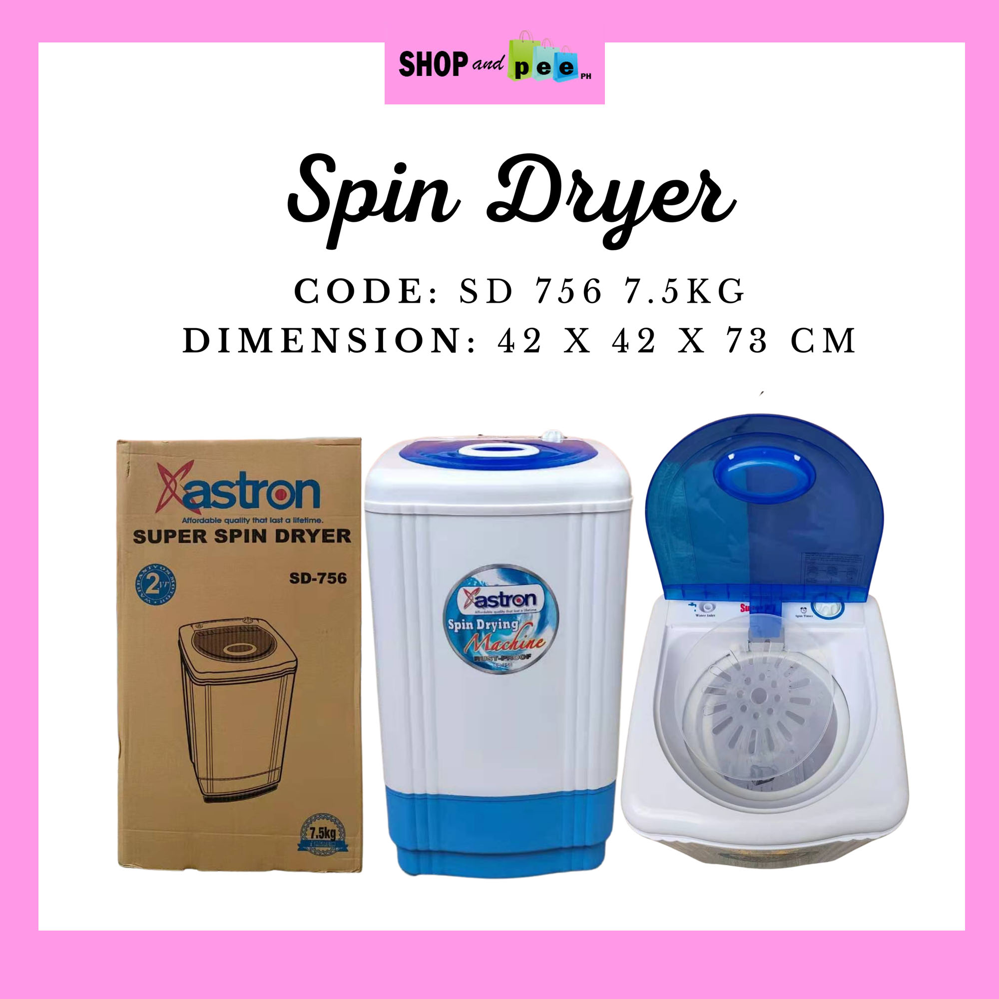 [IN STOCK] ASTRON SUPER SPIN DRYER / DRYER | Lazada PH