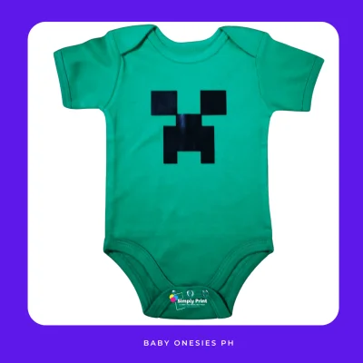 Minecraft Baby Onesie 0-12 months Cotton Infant Bodysuit Baby Boy Baby Girl Infant Clothing