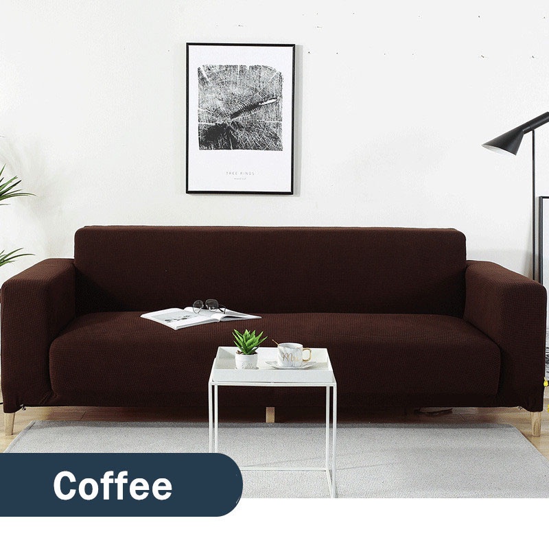 Elastic Sofa Covers 1/2/3/4 Seater L Shape Sofa Couch Cover Waterproof ...