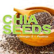 Organic Imported Chia Seeds - Premium Nutrifinds Chia Seeds Power Up
