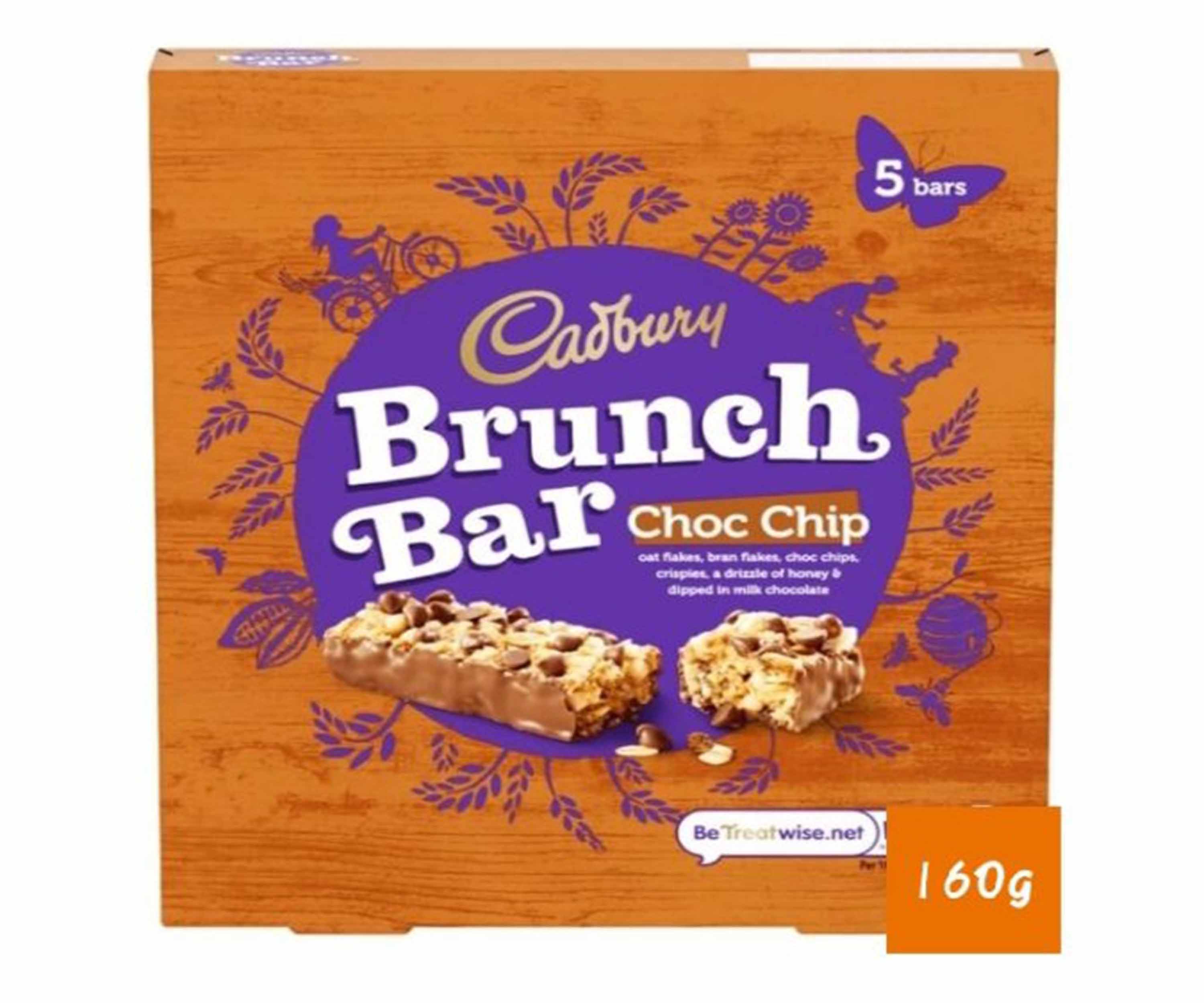 Cadbury Brunch Bar Choc Chip160g | Lazada PH