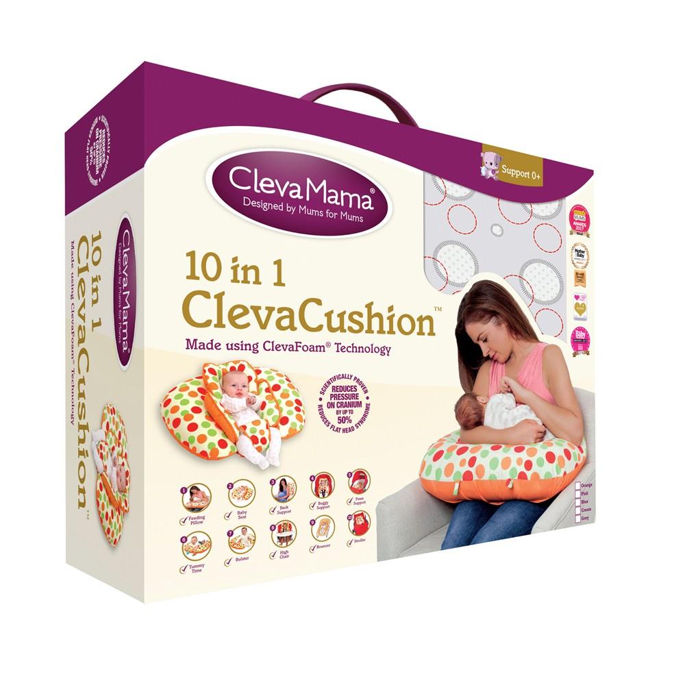 clevamama clevacushion 10in1 nursing pillow