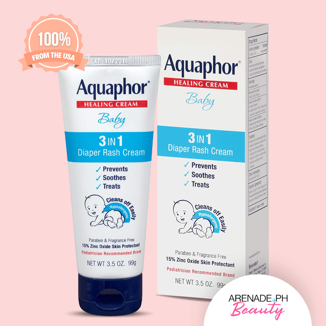 Aquaphor Baby in Diaper Rash Cream, Prevents, Soothes and Treats Diaper  Rash oz, 99 g)