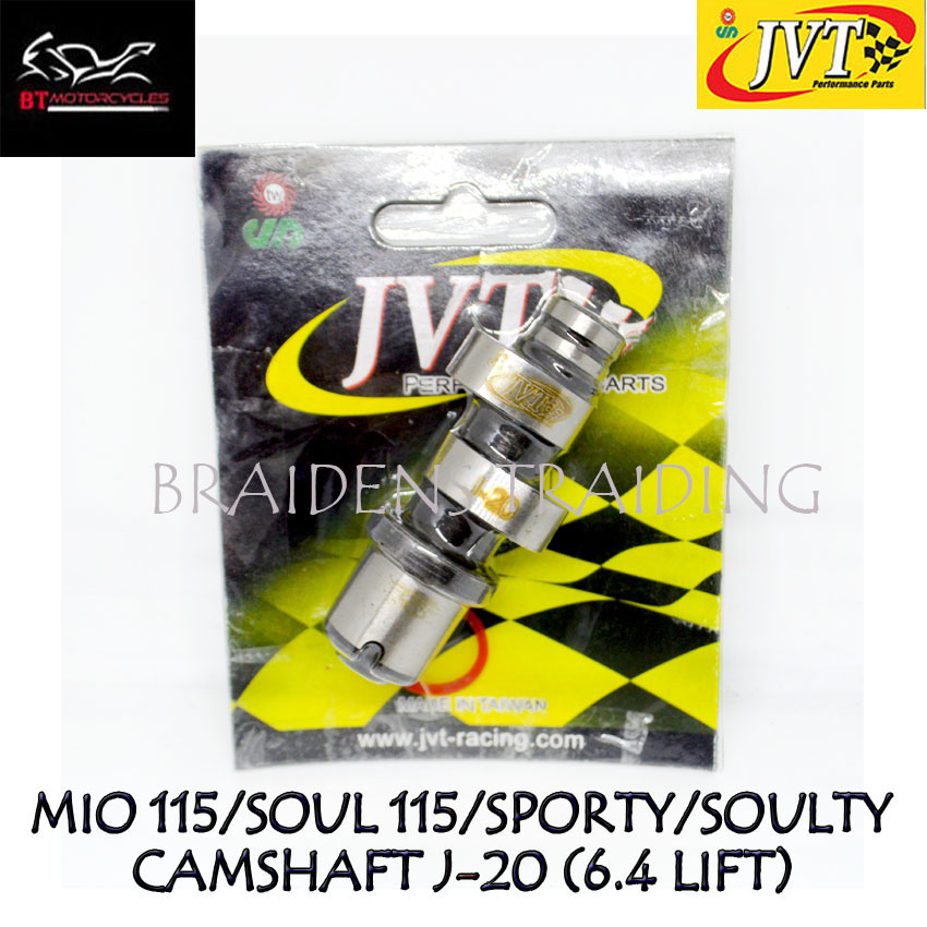 JVT CAMSHAFT J20 (6.4 LOBE LIFT) FOR MIO115/SOUL115/SPORTY/SOULTY Lazada PH