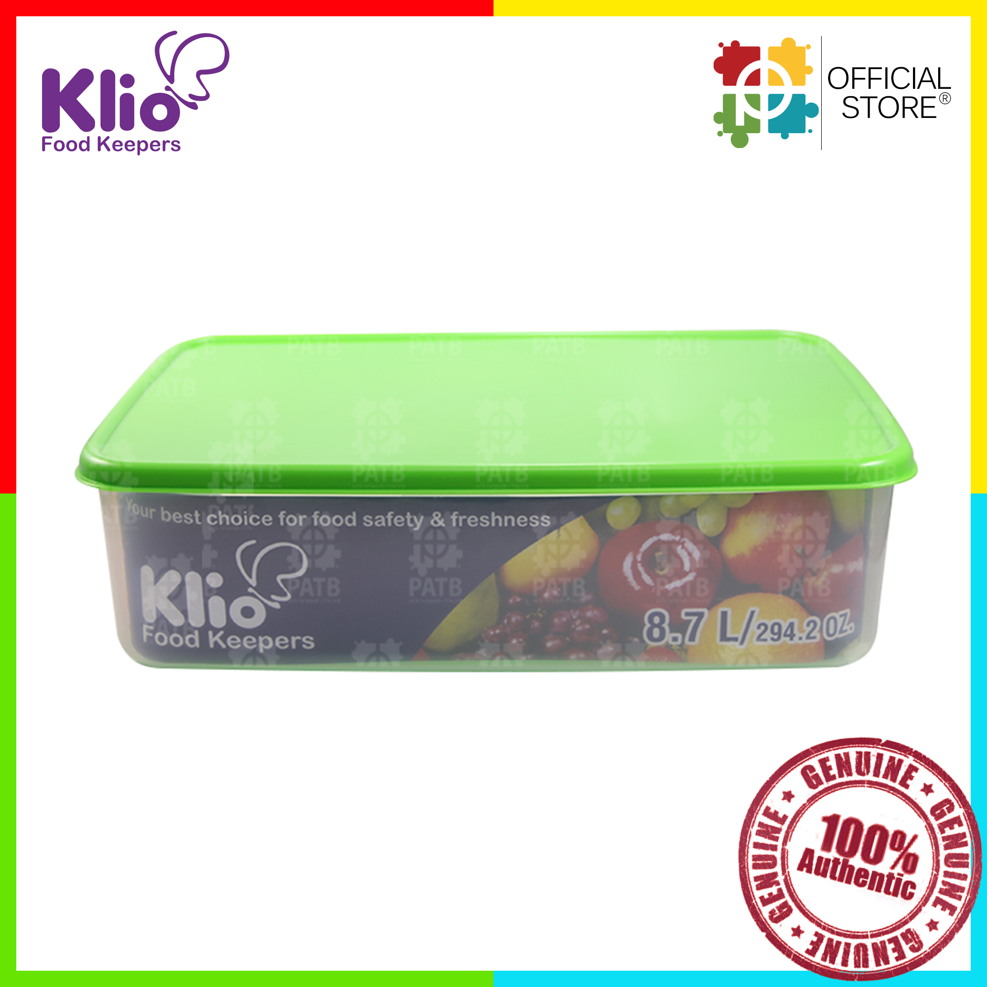Klio Food Container/Food Keeper 8.75L KLFK07 (Random Color) Lazada PH
