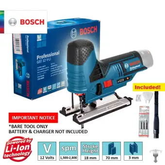 Bosch Gst 12 V Li Professional 12v Cordless Jigsaw Bare Tool