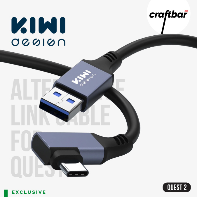 Oculus Link Cable Kiwi KIWI Design Aluminum Head Link Cable (6m