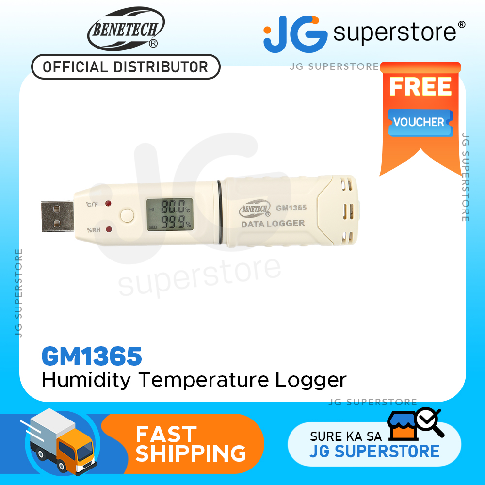 GM1365 Humidity Temperature Data Logger USB Digital