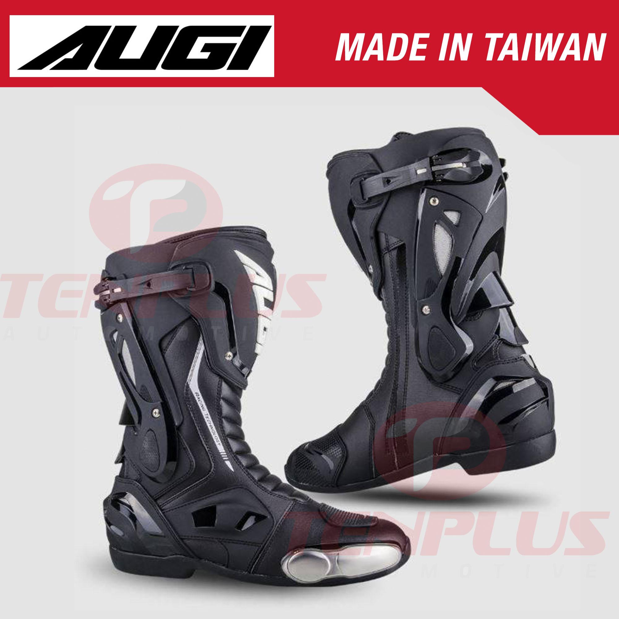 AUGI Racing Boots AR-1 Black | Lazada PH