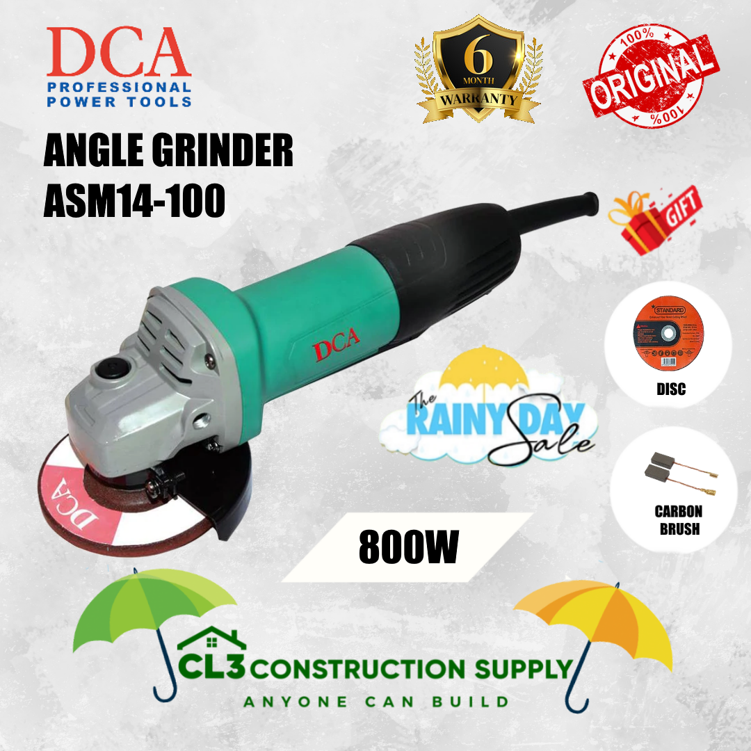 DCA POWER TOOLS ANGLE GRINDER ASM14100 Lazada PH