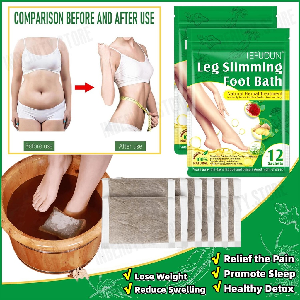 12pcs Wormwood Foot Bath Bag Ginger Foot Soak Pills Foot Care Gel