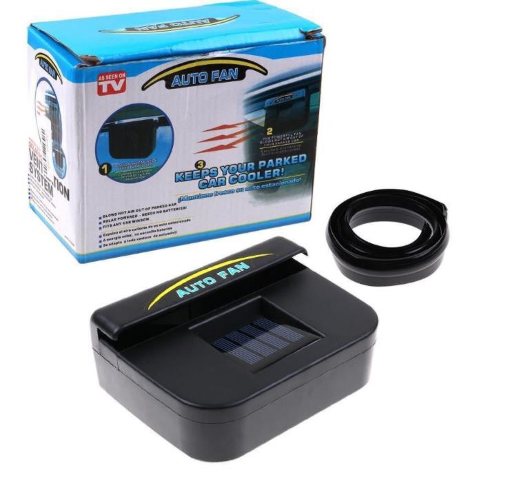 Car cooler Auto cool solar powered fan auto air ventilatio nAuto Cool