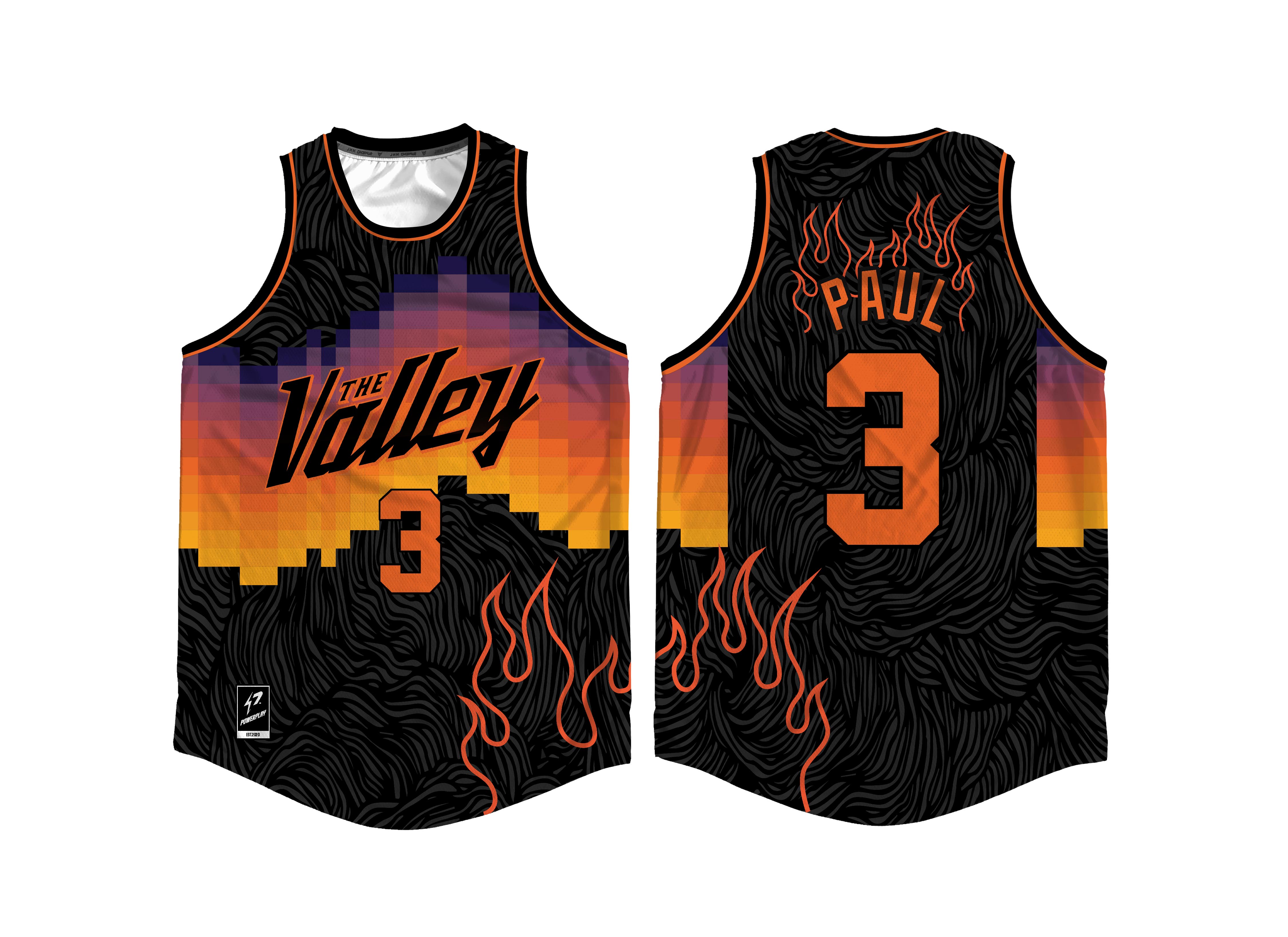 THE VALLEY CHRIS PAUL JERSEY