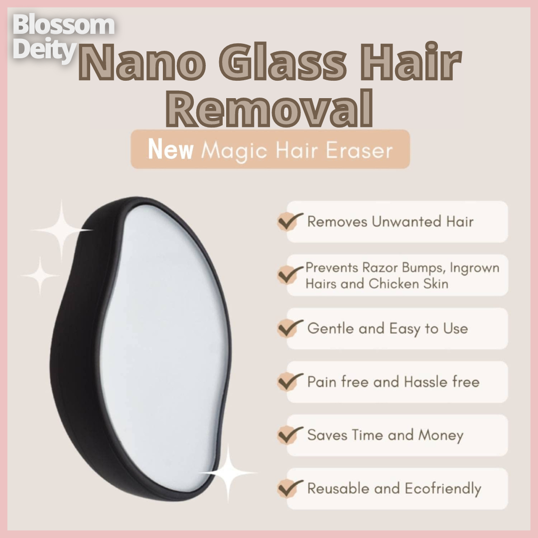 Original nano glass hair remover hair removal painless crystal hair