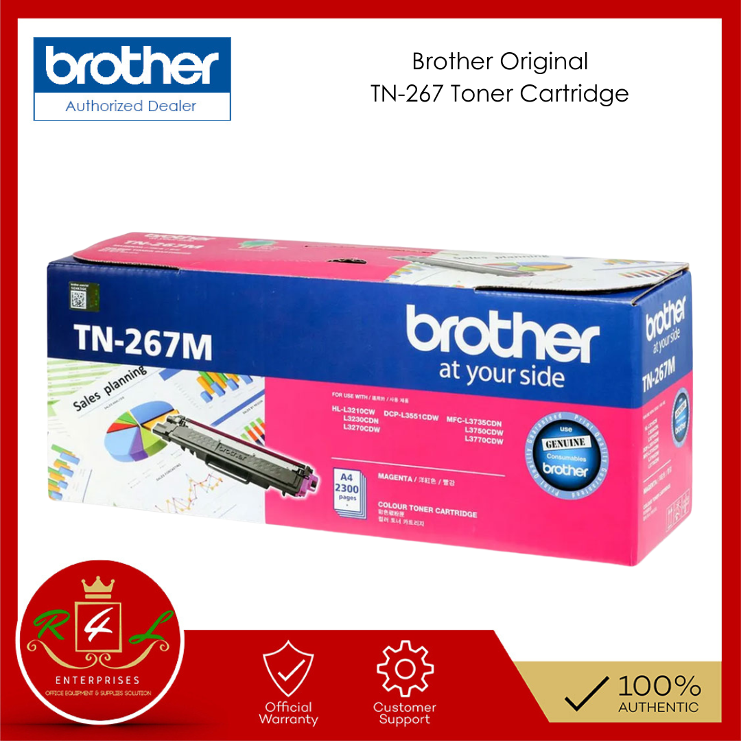 BROTHER ORIGINAL GENUINE TN-267 TN267 TONER | Lazada PH