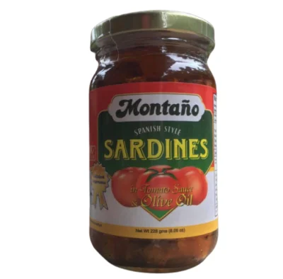 Montano Sardines in Tomato Sauce and Olive