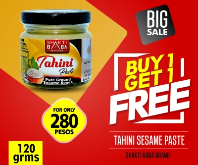 Tahini Paste 120g (Buy 1 Get 1 Free)