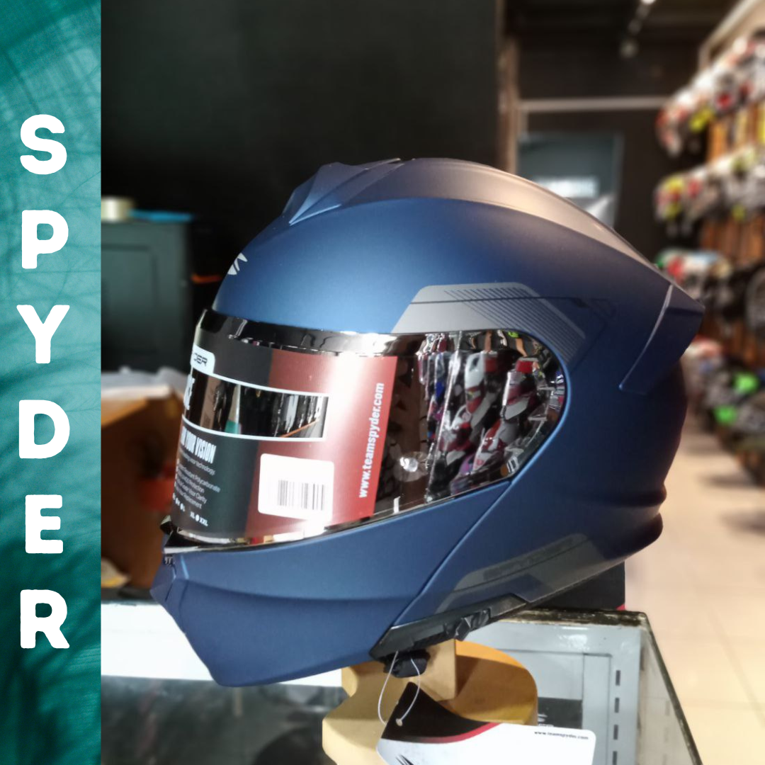 Spyder Force Pd Ms Modular Dual Visor Helmet Ripple Lazada Ph